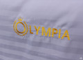 Chăn ga gối khách sạn Olympia cotton lụa 7 món màu tím nhạt#6