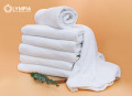 Combo khăn mặt + khăn tắm Olympia hotel màu trắng#7