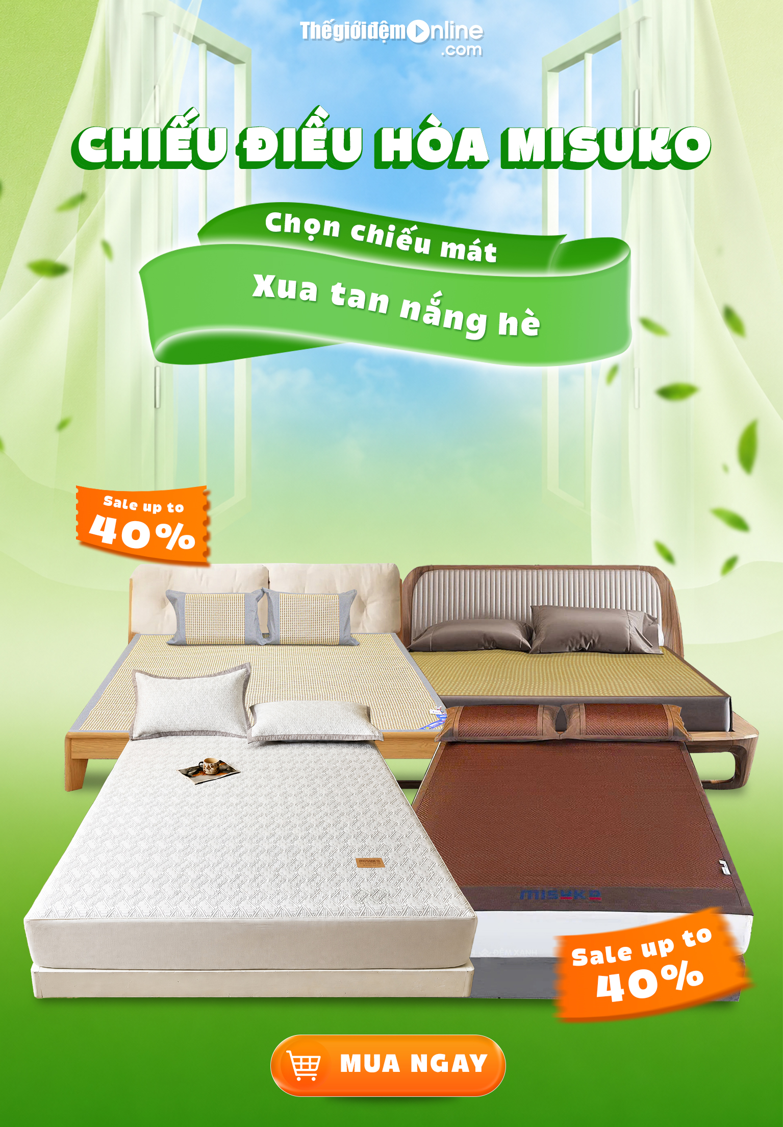 Sale chiếu điều hòa Miuko 