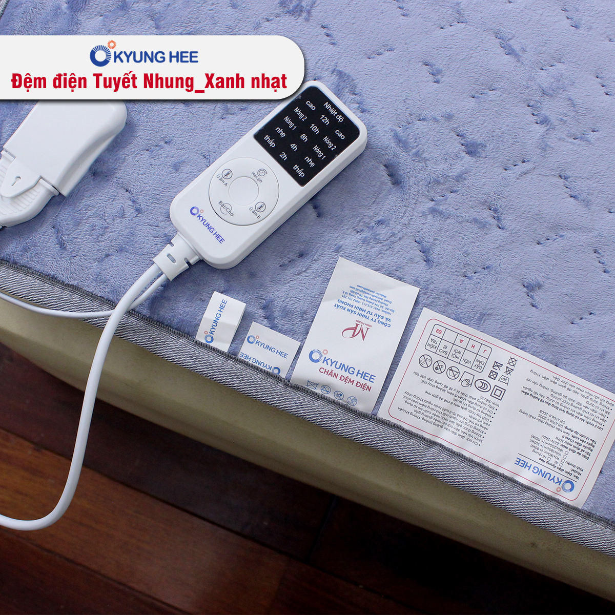 Sản phẩm đi kèm tem mác đầy đủ, nguồn gốc xuất xứ rõ ràng