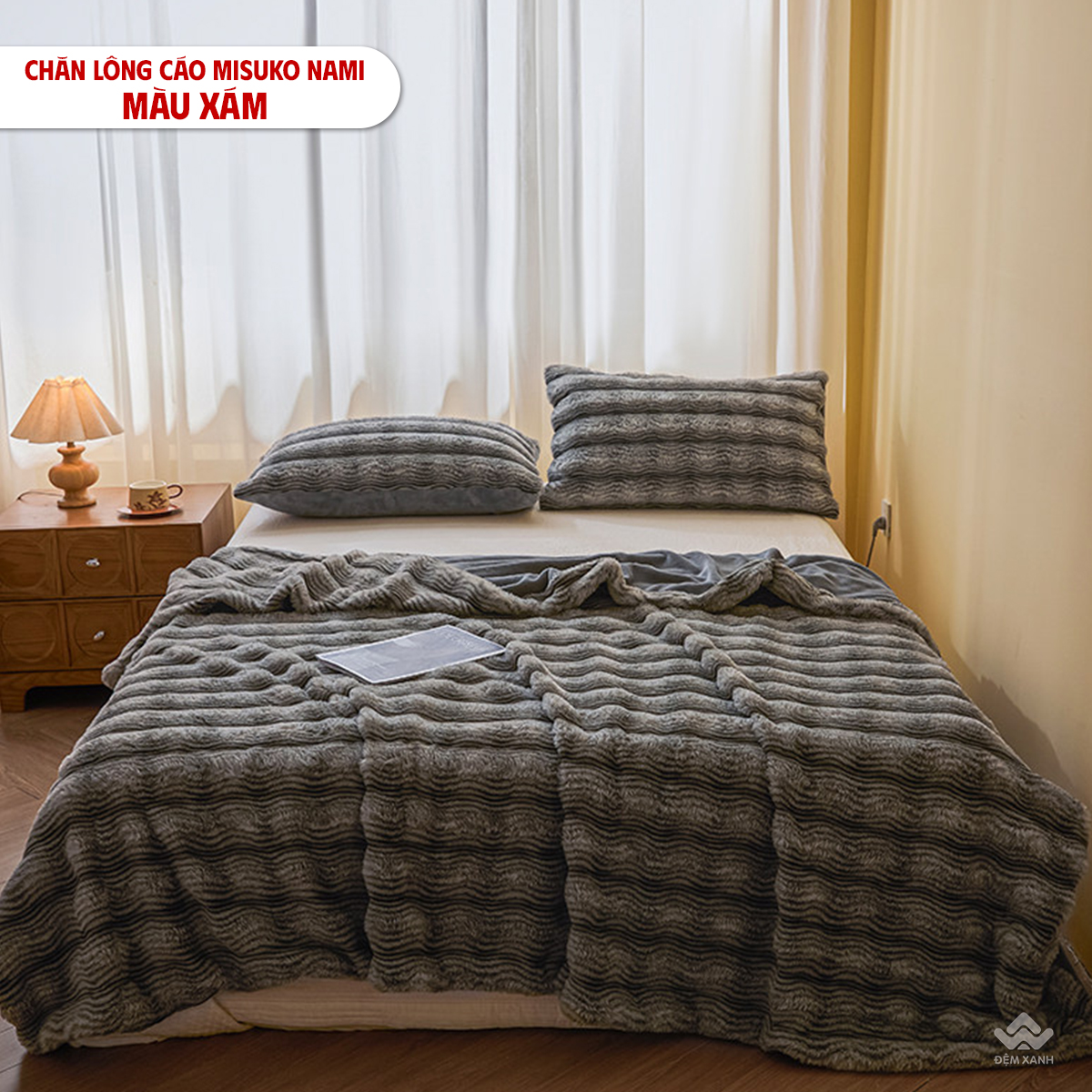 Chăn lông cáo nhân tạo Misuko Nami - Lựa chọn lý tưởng cho mùa đông lạnh giá