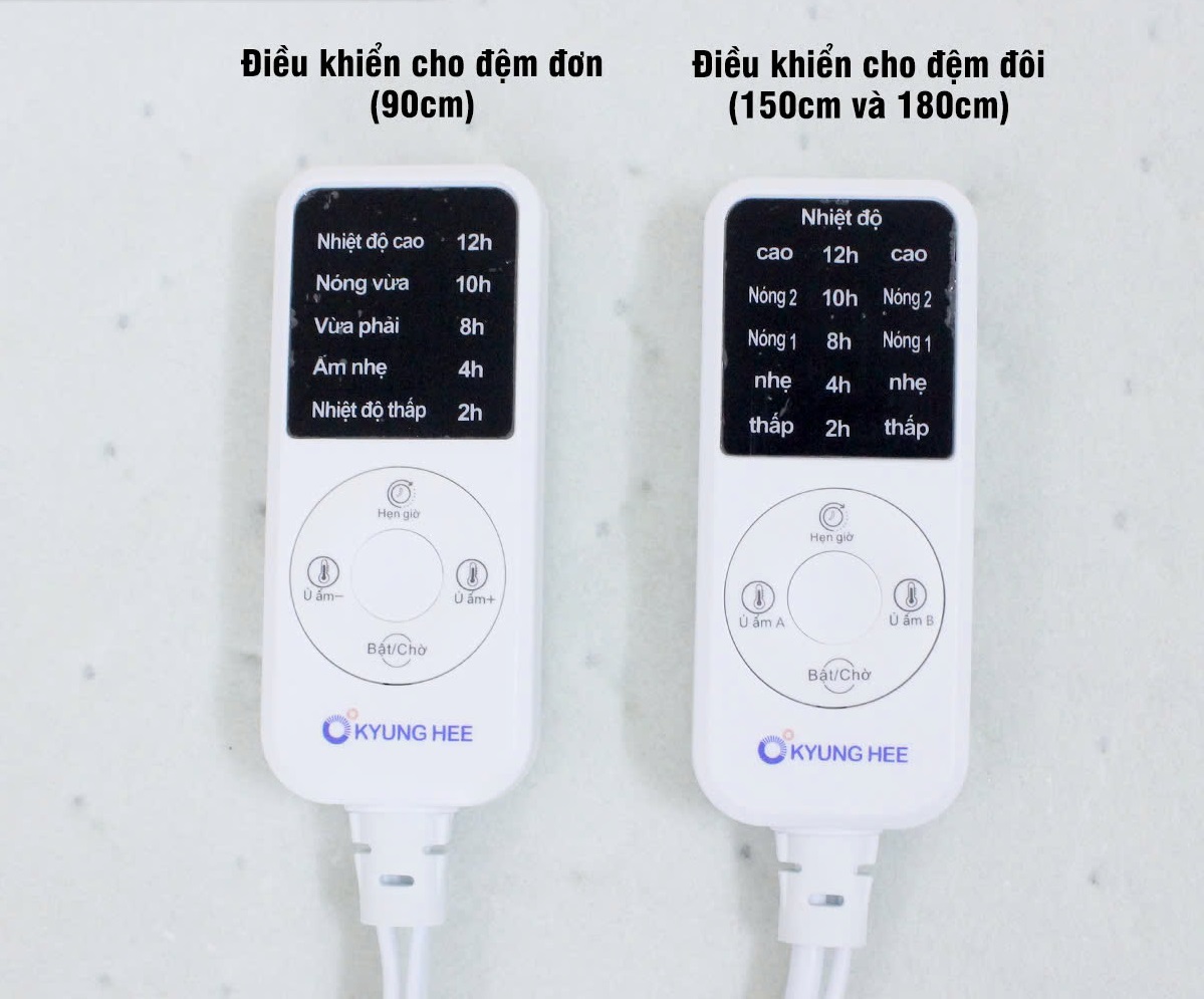 Chăn đệm điện được trang bị nhiều tính năng hiện đại, đảm bảo an toàn khi sử dụng