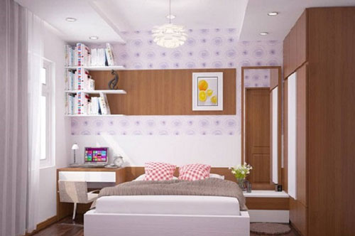 Lưu ý những thiết kế phòng ngủ cho phòng diện tích nhỏ