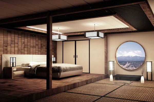 Bộ sưu tập chăn ga gối khách sạn cho thiết kế nội thất Nhật Bản