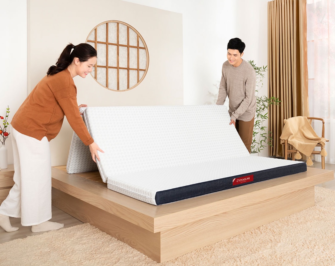 Đệm Foam Nhật Bản OYASUMI ORIGINAL 3 TẤM