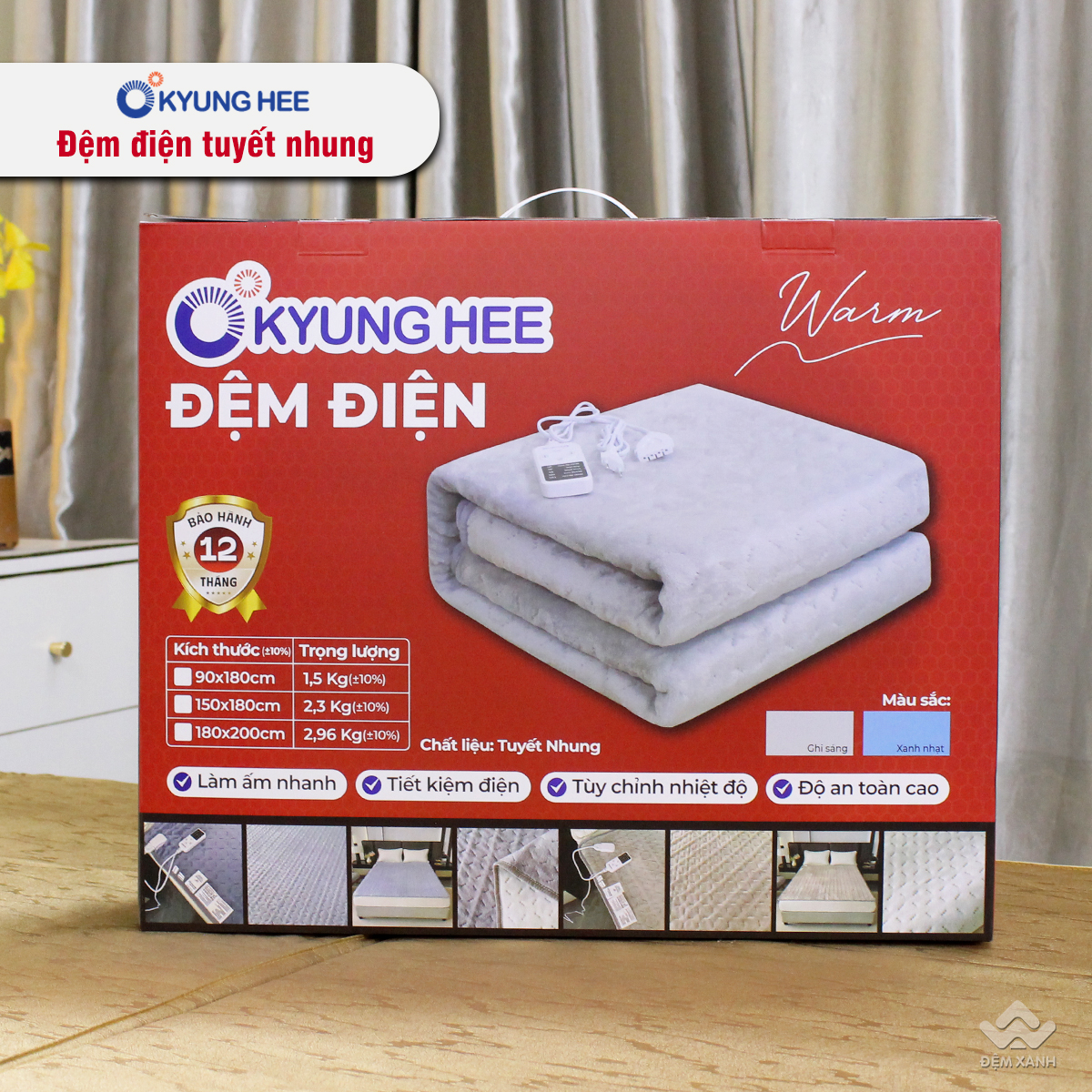 TOP 3 Đệm điện ấm áp, an toàn đáng mua trong mùa đông 2025 
