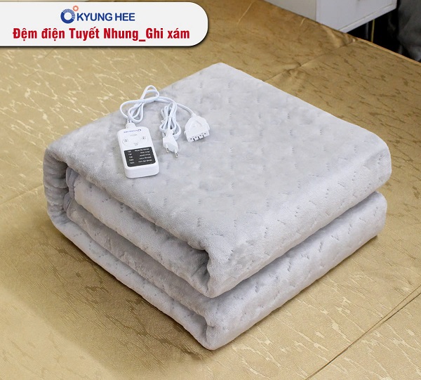Đệm điện Kyung Hee tuyết nhung