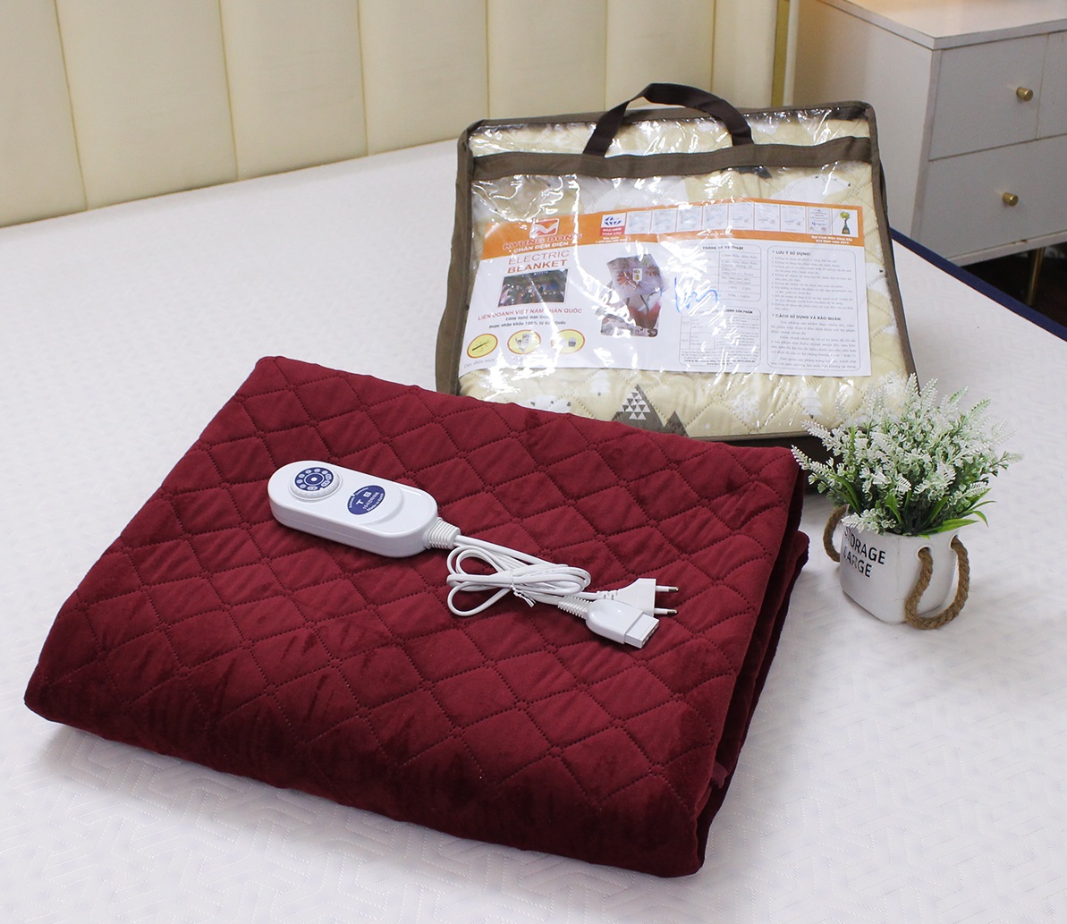 Chăn đệm điện sưởi Kyung Dong nhung