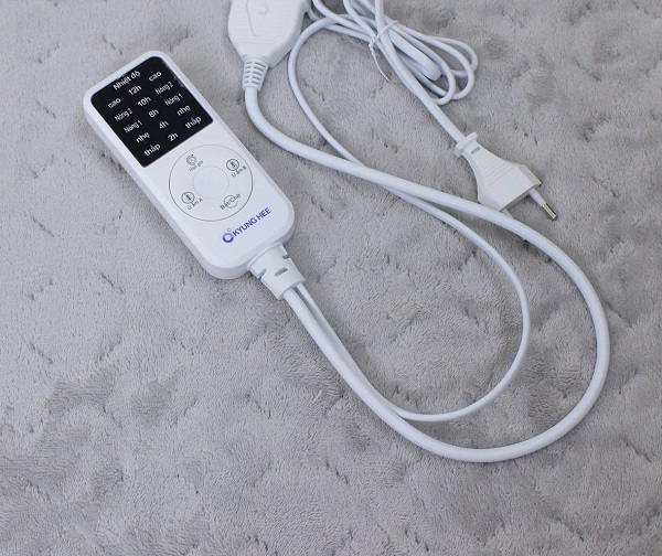 Đệm điện được trang bị nhiều tính năng hiện đại đảm bảo an toàn khi sử dụng