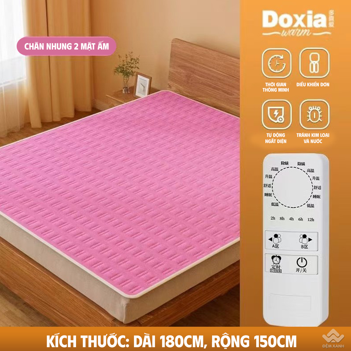 Danh sách cửa hàng bán chăn đệm điện tại Bình Định uy tín và chất lượng