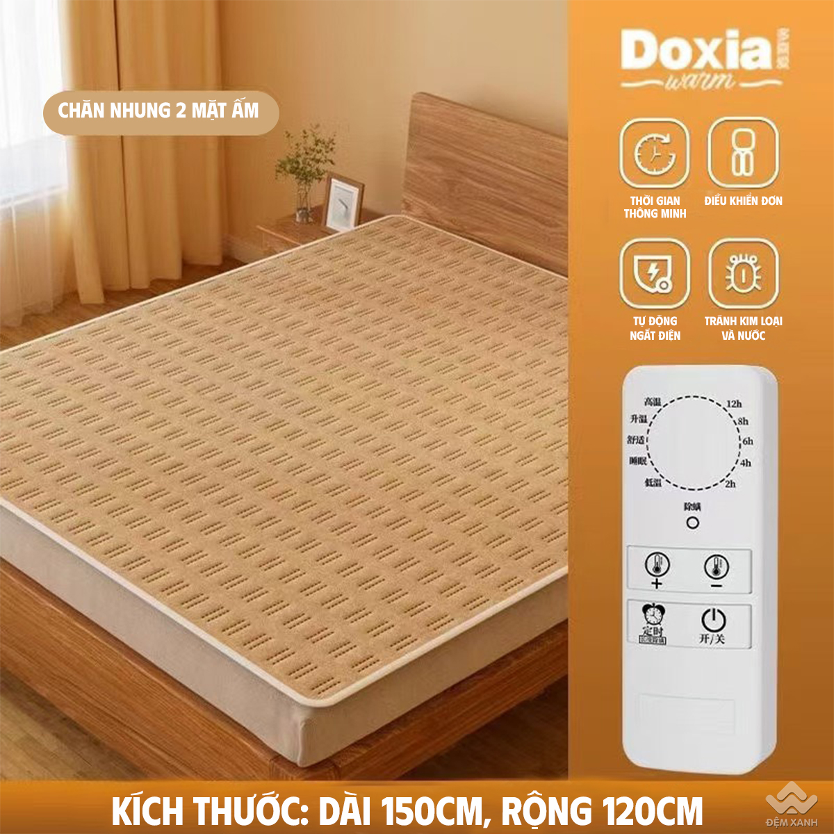 Danh sách cửa hàng bán chăn đệm điện tại Đắk Lắk uy tín và chất lượng