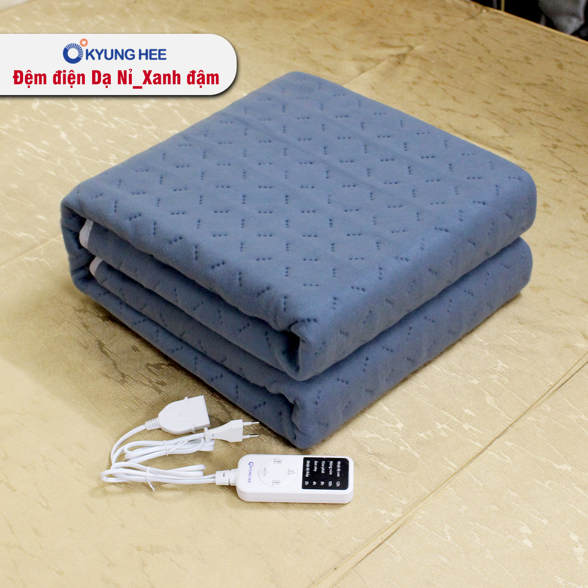 Đệm điện Hàn Quốc Kyung Hee dạ nỉ cho giường đơn và phòng Spa 1