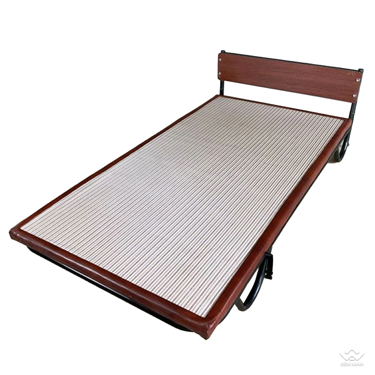 Giường phụ khách sạn Olympia 100x200 cao 60cm khung sắt đệm lò xo đứng 7