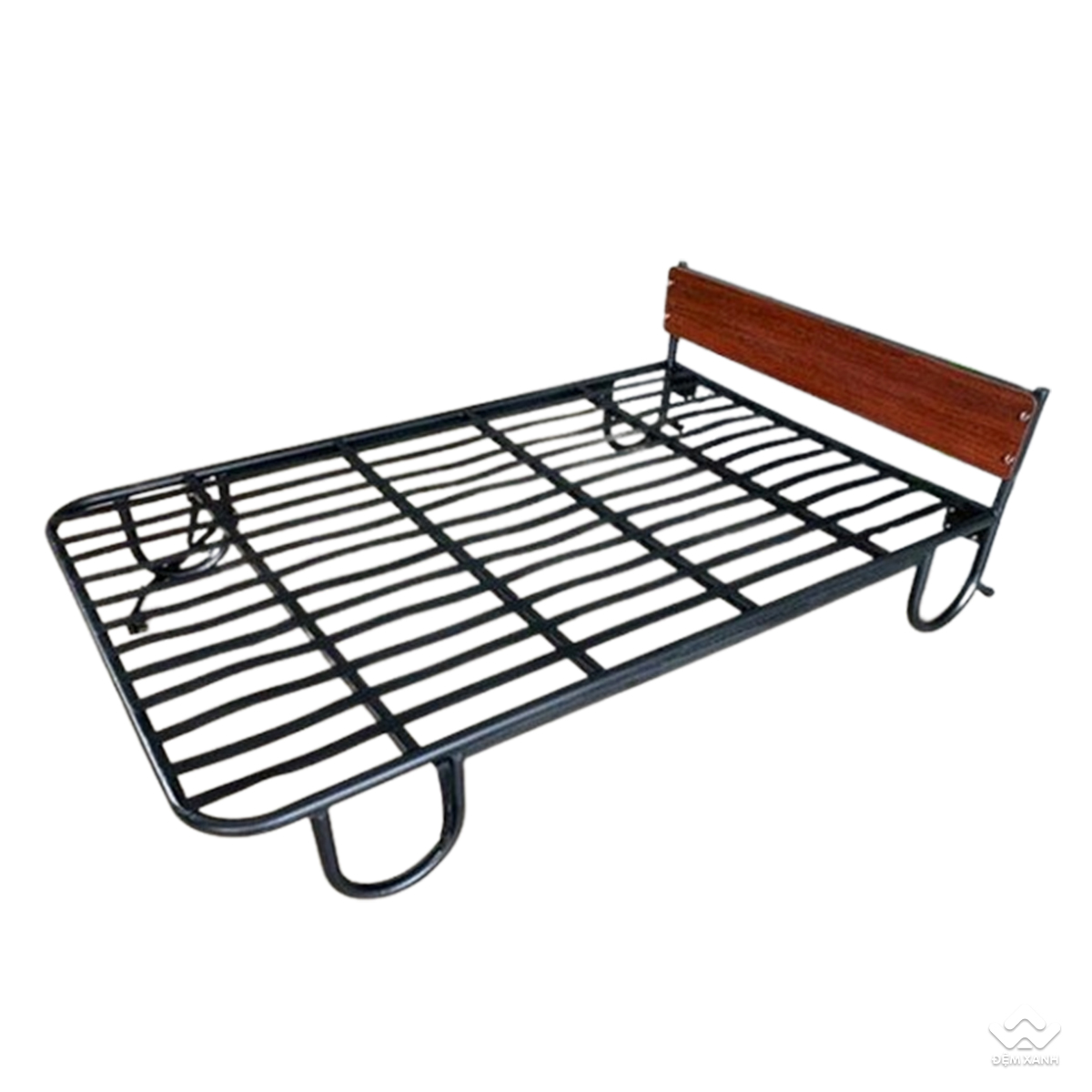 Giường phụ khách sạn Olympia 100x200 cao 60cm khung sắt đệm lò xo đứng 3