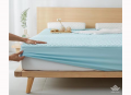 Thảm trải giường cao su non màu xanh ngọc
