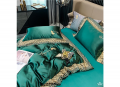 Bộ chăn ga gối lụa Singapore luxury 6 món LSL2017#4