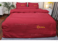 Chăn ga gối khách sạn Olympia cotton lụa 7 món OCL7M01 màu đỏ#1
