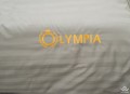 Chăn ga gối khách sạn Olympia cotton lụa 7 món OCL7M02 màu ghi #13