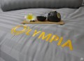 Chăn ga gối khách sạn Olympia cotton lụa 7 món OCL7M02 màu ghi #4