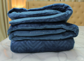 Chăn lông cừu cao cấp Crown màu xanh coban#17