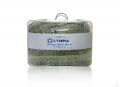 Chăn lông cừu xuất khẩu Olympia chữ vạn xanh cốm#1