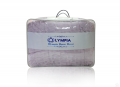 Chăn lông cừu xuất khẩu Olympia chữ vạn tím lavender#1