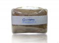 Chăn lông cừu xuất khẩu Olympia vân chìm màu nâu rêu#1