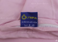 Chăn ga gối khách sạn Olympia  lụa thêu 5 món màu hồng phấn#8