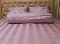 Bộ chăn ga gối lụa Olympia Silk khách sạn màu hồng#13