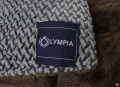 Chăn lông cừu Olympia Nara xuất Nhật màu xám#5