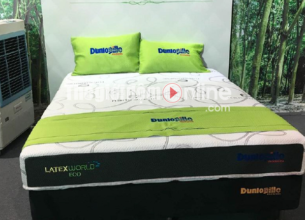 Đệm cao su Dunlopillo Latex World Eco dày 25cm