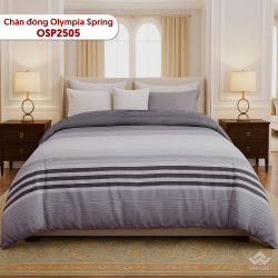 Chăn đông Olympia Spring vải cotton sợi mát OSP2505