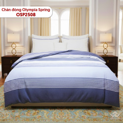 Chăn đông Olympia Spring vải cotton sợi mát OSP2508
