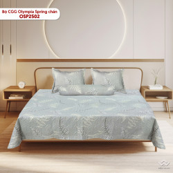Bộ chăn ga gối Olympia Spring chần OSP2502