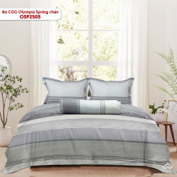Bộ chăn ga gối Olympia Spring chần OSP2505