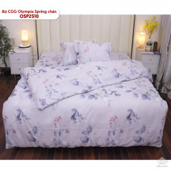 Bộ chăn ga gối Olympia Spring chần OSP2510