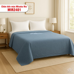 Chăn bốn mùa Misuko Rio vải sợi mát MIR2401