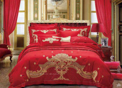 Bộ chăn ga gối Singapore King Luxury KL2215