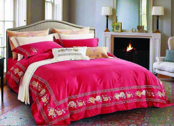 Bộ chăn ga gối Singapore King Luxury KL1944