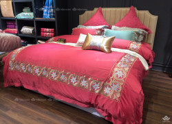 Bộ chăn ga gối Singapore King Luxury KL2236