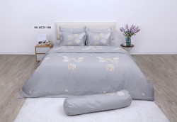 Bộ drap mền Sông Hồng Basic Cotton BC25108