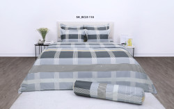 Bộ drap mền Sông Hồng Basic Cotton BC25110