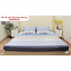 Bộ ga gối Olympia Spring không chần OSP2518