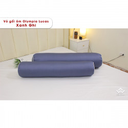 Vỏ gối ôm Olympia Lucas OL2405 xanh ghi