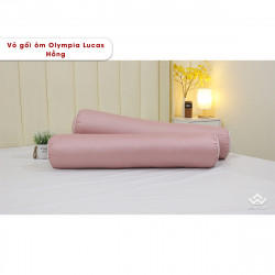 Vỏ gối ôm Olympia Lucas OL2402 hồng