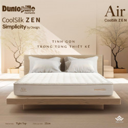 Đệm lò xo Dunlopillo Coolsilk Zen Air cao 25cm