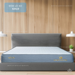 Đệm lò xo Everhome túi Gold 2 viền - cao 22cm