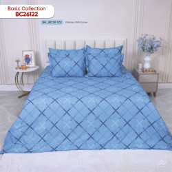 Chăn ga gối Sông Hồng Basic Cotton BC26122