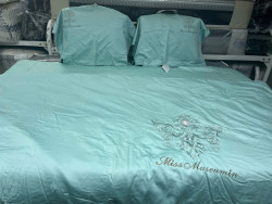 (Xả kho) Bộ chăn ga gối Singapore Đế Vương 8 - 10 món DV10190