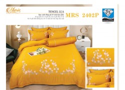 Chăn ga gối Kim Cương Maris tencel lụa MRS 2402P